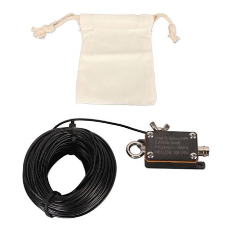 Kannettava HF-pääsyöttöantenni 1-30MHZ FE8 CW SSB 1:49 Balun lyhytaaltotasku syötetyllä radioantennilla tai ulkona
