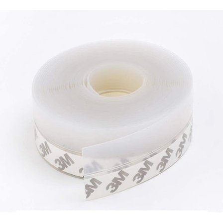 3m transparent silikon tetningslist, dør bunn tetningslist vanntett, vind- og støvtett tetningslist