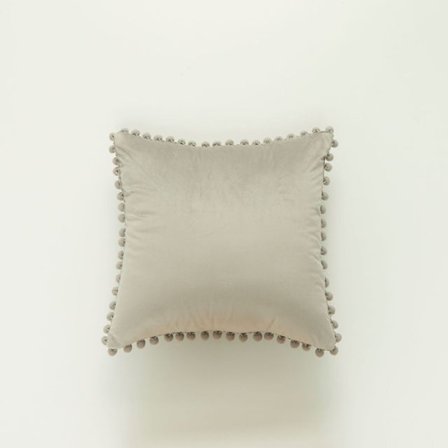 Örngott Pompoms Edges Ultra Soft Velvet Cover Soffa Soffa Svankkuddar Case
