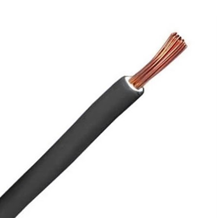 EL RKK Dobbelisolert 1,5mm² Sort kabel metervare (1-50m)