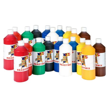 Readymix klassuppsättning 500 mlx20 - Lyreco - Skola och förskola - Målarfärg och tillbehör - Readymix