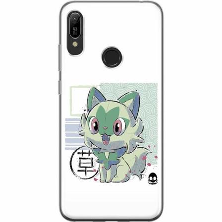 Huawei Y6 (2019) Genomskinligt Skal Sprigatito (pokémon)