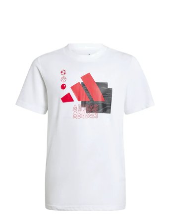 J Train Tee White Adidas Sportswear