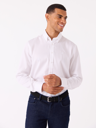 Jean Paul - Peretti skjorte - Herre - Hvit - Skjorter - XL