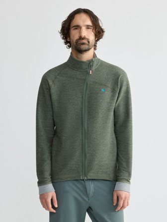Klättermusen Hödur Zip Jacke Herren - Burnt Olive - XXL