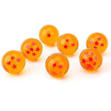 Dragon Ball Z Krystallkuler Sett Samling I Gaveeske (pakke med 7) Actionfigurer Leker[YJD]