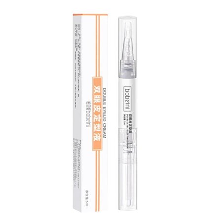 Dobbelt øjenlågslim Adhesive Usynlig Naturlig Big Eye Pen Gel Lo 01A 5