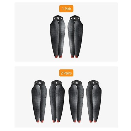 Air 3:lle hiilikuitupropelli 8747f, propellin siipi, pikalukitus, korkea lujuus, kannettavat drone-siipitarvikkeet, 4 kpl
