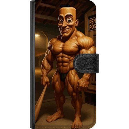 Kompatibelt Plånboksfodral till OnePlus OnePlus 12R Italiensk Brainrot träfigur