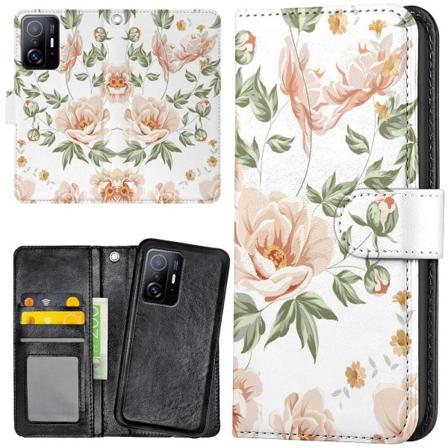 Xiaomi 11T/11T Pro - Mobilcover/Etui Cover Blomstermønster