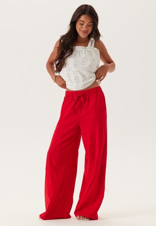 BUBBLEROOM Linen Blend Trousers Vaatteet