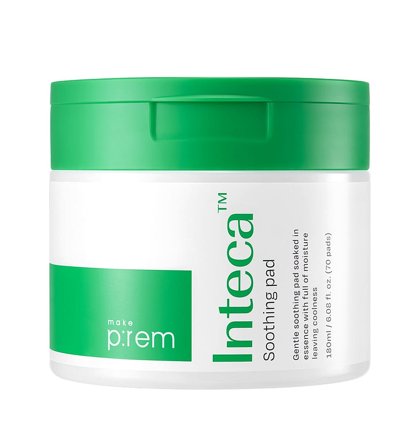 Make P:rem Inteca Soothing pads, Skincare, Renseprodukter, Renseservietter