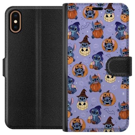 Apple iPhone X Lommeboketui Stitch halloween