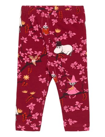 MUMIN Klätterträd Leggings - Red - 62
