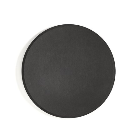 Acoustic panel SATELLITE, wall hung, Ø 780 mm, black