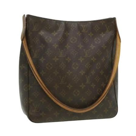 Louis Vuitton Vintage, Pre-owned Canvas louis-vuitton-bags Bruin, Dames, Maat:ONE Size