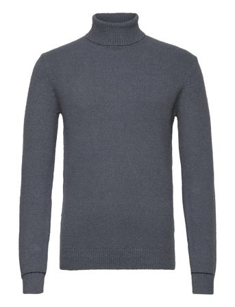 Ramos Rollneck Knit Knitwear Turtlenecks Blå Mos Mosh Gallery