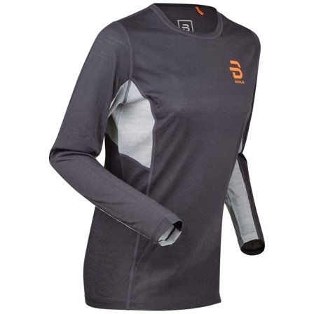 Bjørn Dæhlie Women's Training Wool LS Women base layer tops Grey S