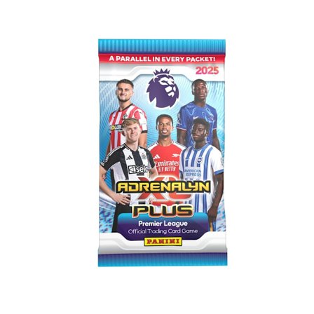 Premier League 2025 Adrenalyn XL PLUS Booster -pakkaus