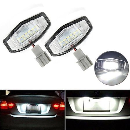 2 stk For Acura TL TSX MDX Honda-Civic-Accord 18LED skiltlys