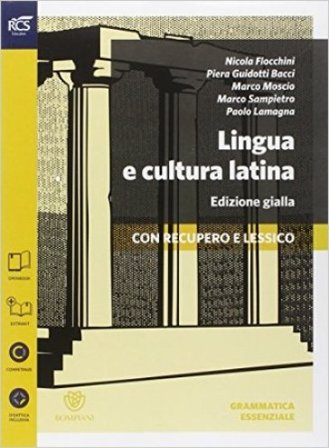 Lingua e cultura latina e lessico. Grammatica-Percorsi-Lessico-Repertori lessicali. Ediz. gialla. Per le Scuole superiori. Con e-book. Con espansione 