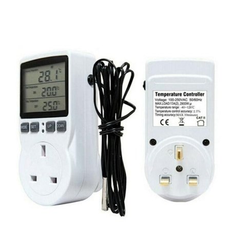 Timer Termostat Temperatur Controller Sensor