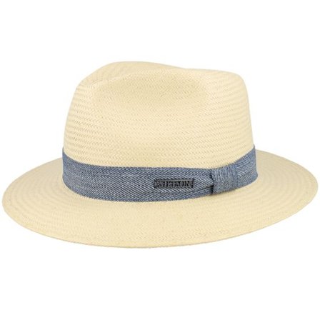 Stetson - Beige straw Hatt - Toyo Natural Traveller @ Hatstore