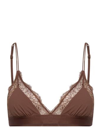 Love Lace Lingerie Bras & Tops Soft Bras Beige Love Stories