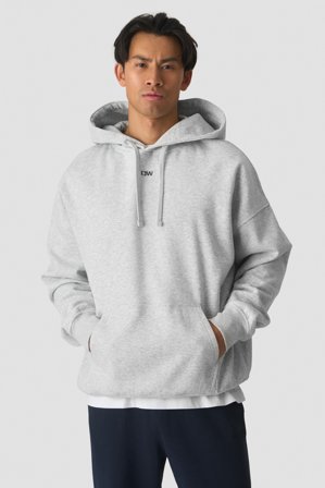 ICANIWILL - Everyday Relaxed Hoodie Light Grey Melange - Heren - sportkleding van ICIW