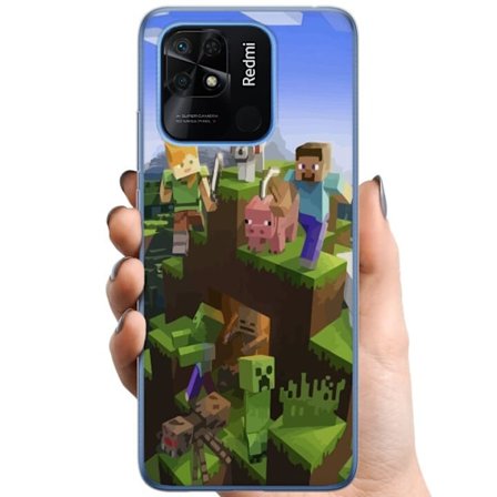 Yhteensopiva Puhelinkuori Xiaomi Xiaomi Redmi 10C MineCraft