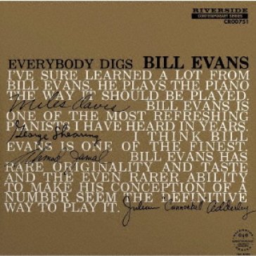 Everybody digs bill evans(mono mix/japan Bill Evans