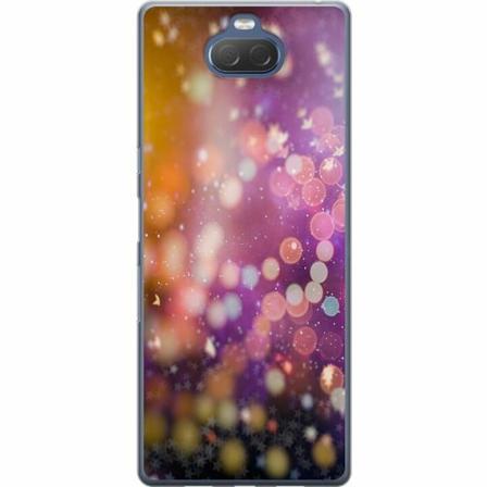 Sony Xperia 10 Plus Genomskinligt Skal Glitter