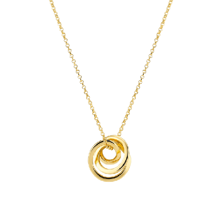 Sif Jakobs Jewellery Halsband Spirale Pianura Dam Guld ONESIZE