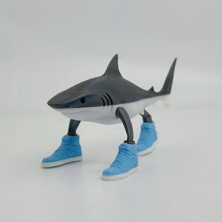 Brainrot Animals Series Tung Tung Tung Sahur Tralalero Tralala Bombardinocrocodilo Action Figur Leker Morsom Samling Modell Dukke