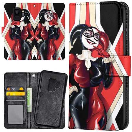 Samsung Galaxy S9 - Lompakkokotelo/Kuoret Harley Quinn