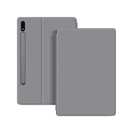 Magnetiskt bokfodral med S-Pen-hållare för Samsung Galaxy Tab S9 11.0 Grå