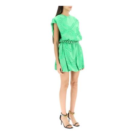 Stella McCartney Shirt Kjole Grøn, Dame