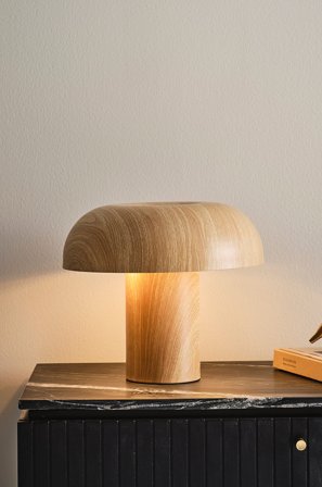 Jotex - RAGGE bordlampe Brun - Kjøp Bordlamper hos Jotex