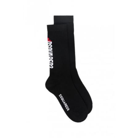 Dsquared2 Socks , Zwart , Heren , Maat: 44 EU Sokken