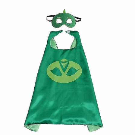 Pj Masks Viitta ja naamio setti Gekko Owlette Catboy Cosplay Lasten naamiaisasu juhlaleikki lahja