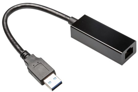 GEMBIRD NIC-U3-02 - nettverksadapter - USB 3.0 - Gigabit Ethernet x 1