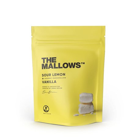 The Mallows Marshmallows Sour Lemon, Helse & Madvarer, Snacks, Øvrigt