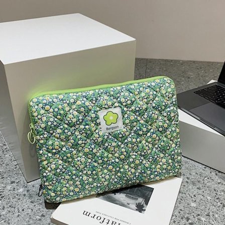 Laptop Sleeve Veske Fôr Bag 11 TOMMER GRØNN BLOMST GRØNN BLOMST 11 tommer Grønn Blomst