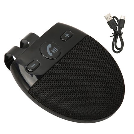 Bil Bluetooth Handsfree Kit BT 5.0 HD Samtal Röstnavigering MP3-spelare för Mobiltelefon