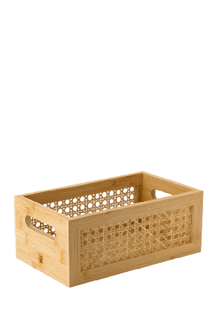 Rig-tig BAMBOO BOX förvaringsbox W 15 cm Förvaring Beige 15CM