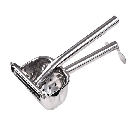 Ægte Rustfrit Stål Citronpresser Citrus Juicer Håndpresset Heavy Duty Manuel Presset Saft Ekstraktor Maker Orange Lime Grapefrugt Presser