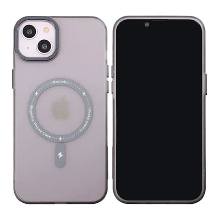 iPhone 14 Plus Mobilskal med MagSafe - Frostat Svart