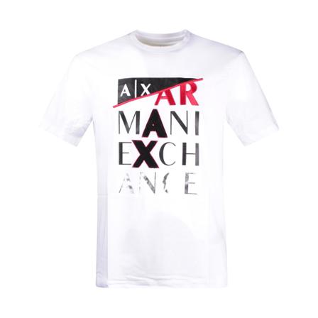 Armani Exchange T-Shirts , Wit , Heren , Maat: M