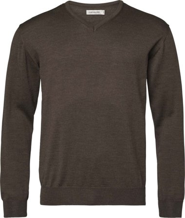 Chevalier Men's Aston Pullover Men long-sleeved sweaters Brown L
