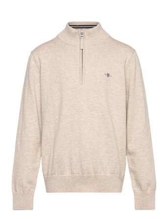 Shield Cotton Half Zip Beige GANT